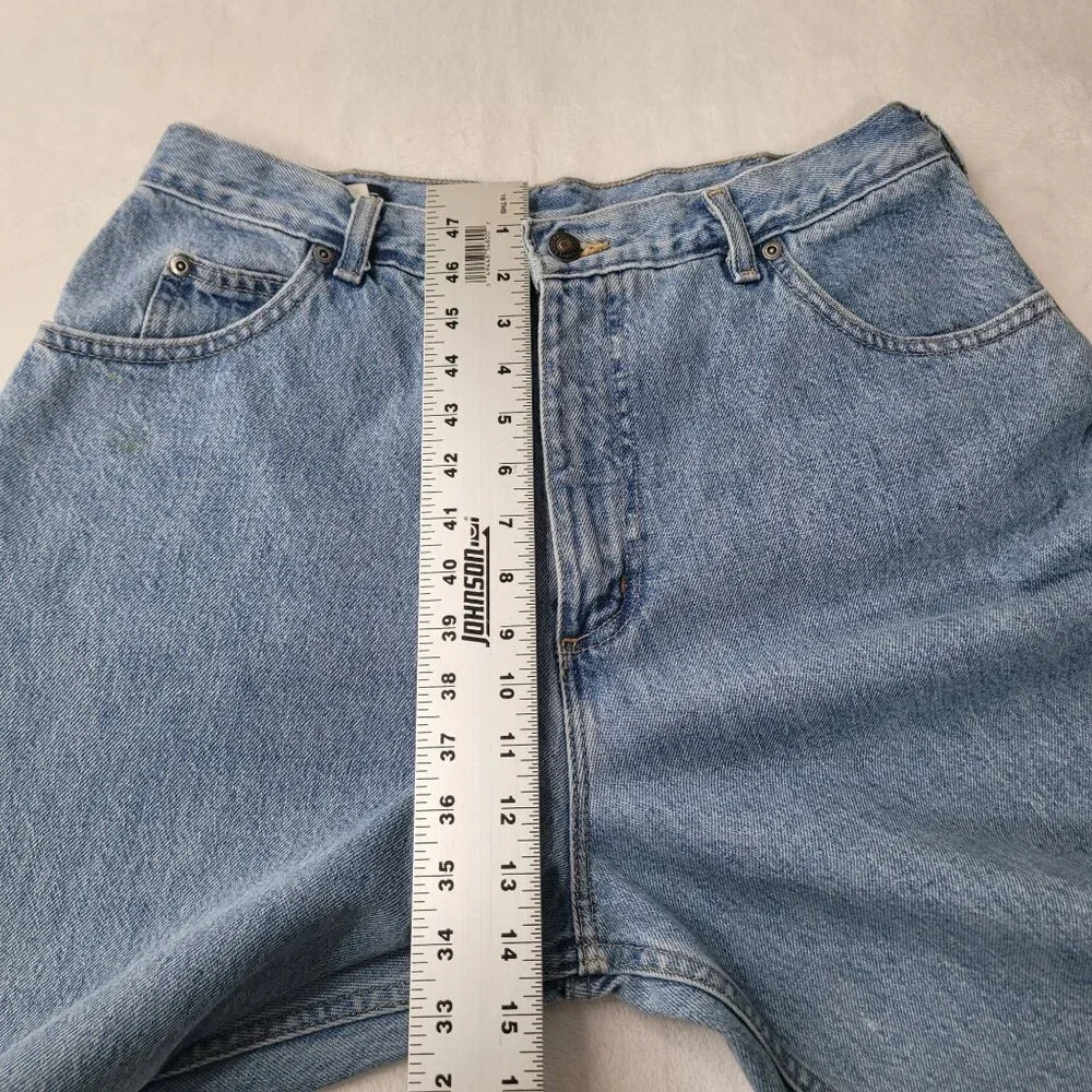 Lands End Women's Regular Fit Light Wash Denim Jeans Size 14x29 Reg - Picture 8 of 12